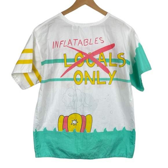 DAX Vintage Strange Beach Bum Shirt - Picture 6 of 7